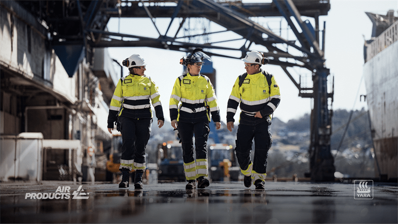  Air Products and Yara Enter Advanced Negotiations for Low-Emission Ammonia Partnership