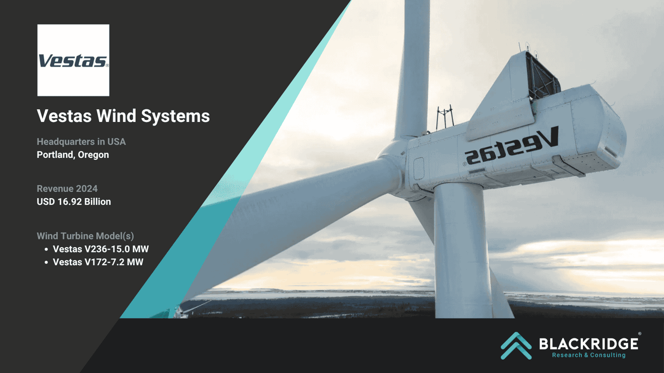 Vestas top windmill manufacturer USA