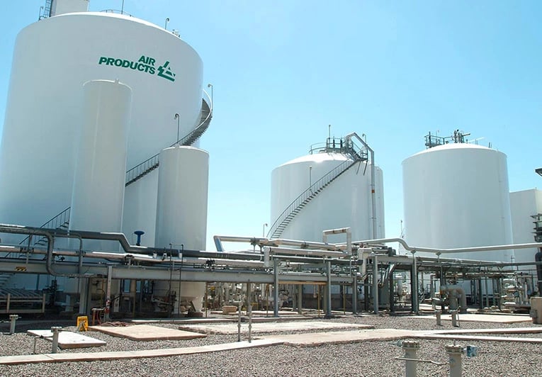  Air Products to construct a blue hydrogen plant and a carbon capture and storage system in Louisiana