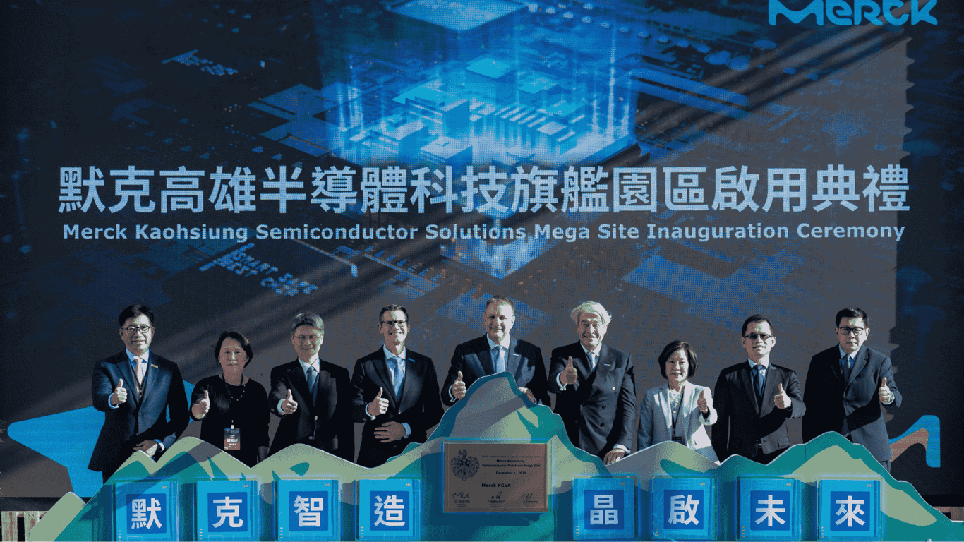 Merck Inaugurates €500 Million Semiconductor Solutions Megasite in Taiwan to Support AI Growth