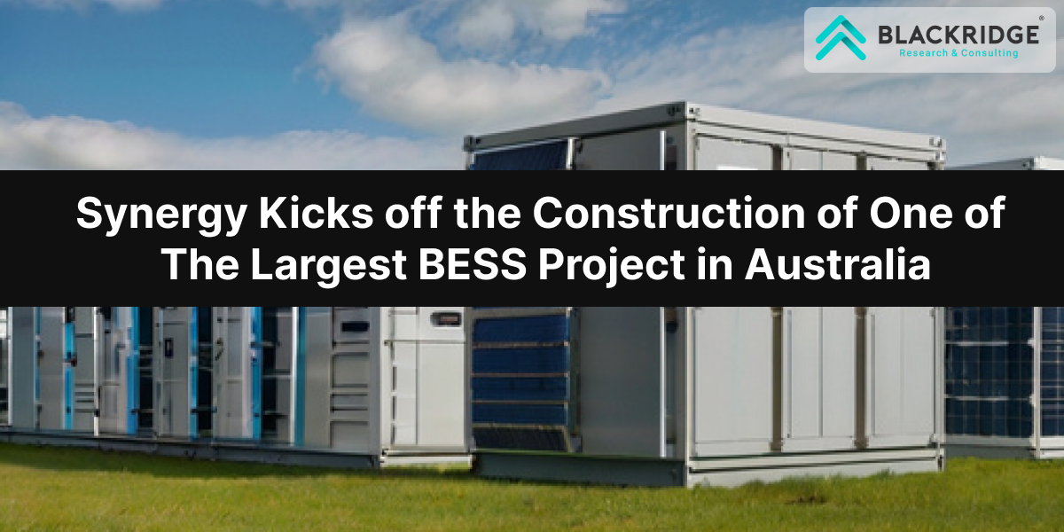 Synergy Kicks off the Construction of One of The Largest BESS Project in Australia