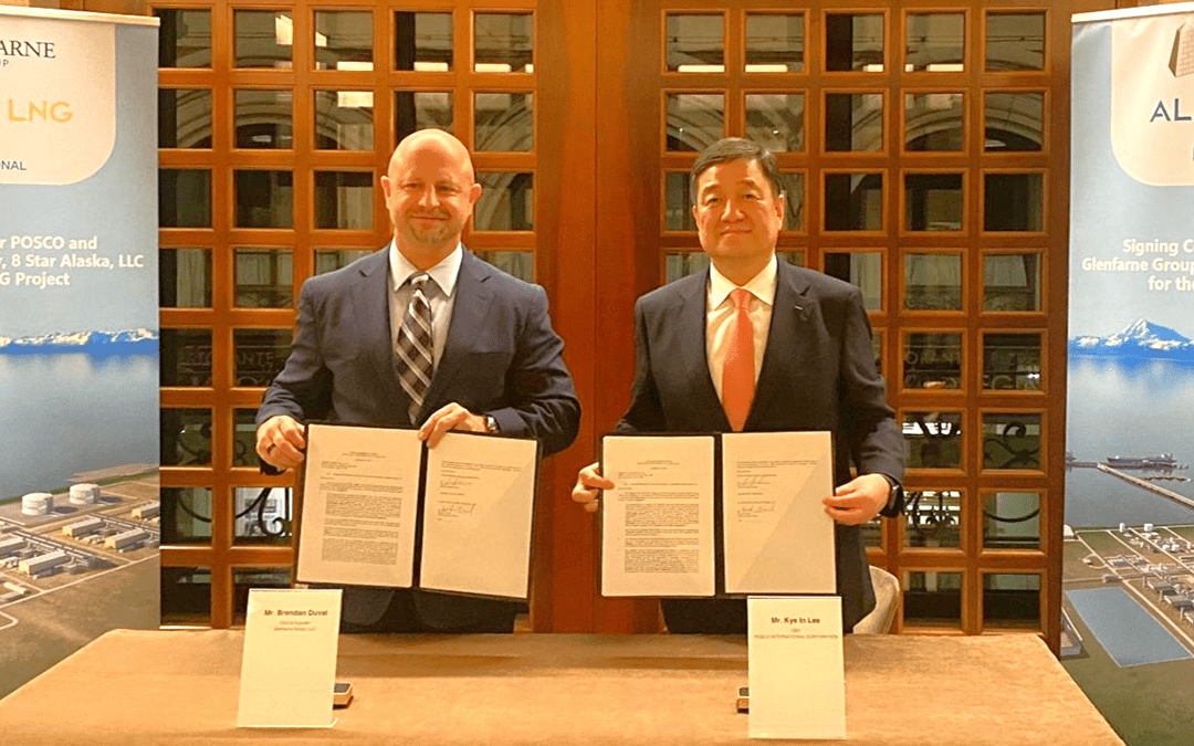 Alaska & POSCO Signed An Agreement