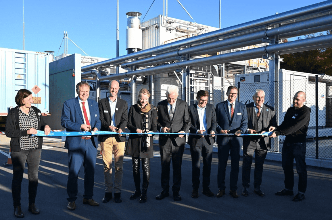 Lhyfe Inaugurates Germany's Largest Commercial Renewable Hydrogen Production Site in Baden-Württemberg