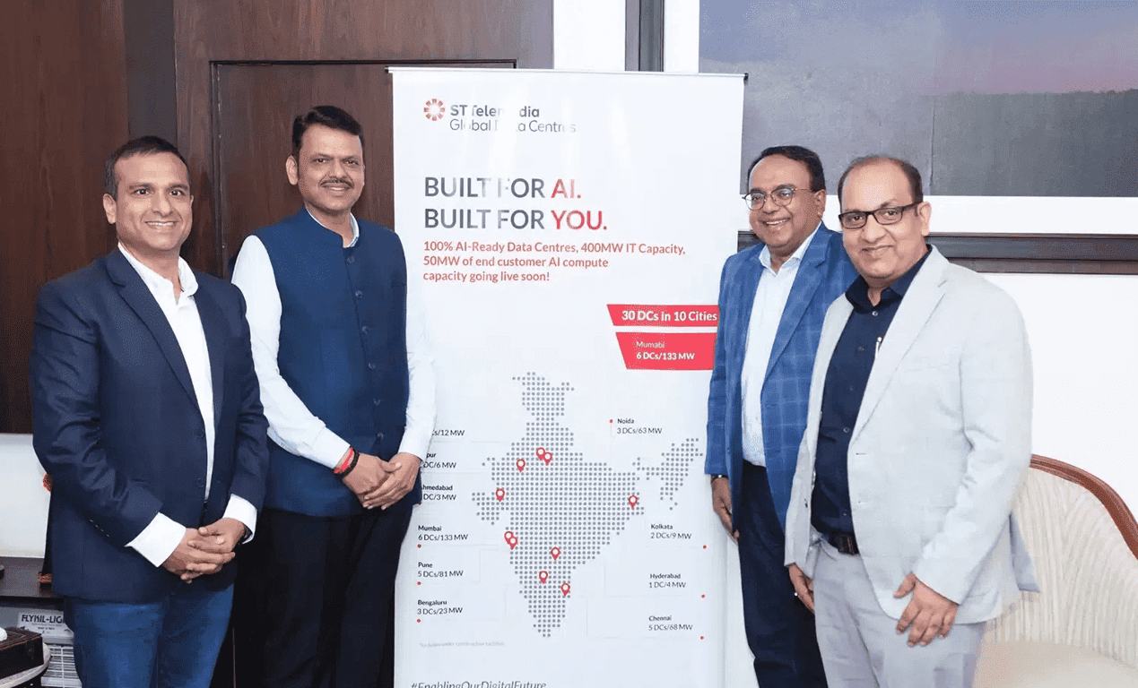  STT GDC India Signs INR 5,000 Crore Investment Deal with Maharashtra Government for Data Center Expansion