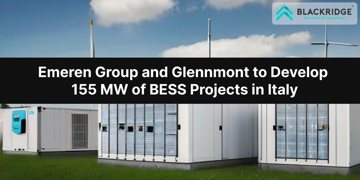Emeren Group and Glennmont to Co-Develop 155 MW of Battery Energy Storage Projects in Italy
