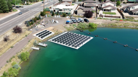  Noria Energy Begins Construction on 50 kW Floating Solar Project in Colorado Using New AquaPhi Tracking Technology