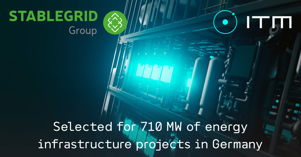  ITM Power Secures 710 MW German Grid Balancing Projects with Stablegrid Group