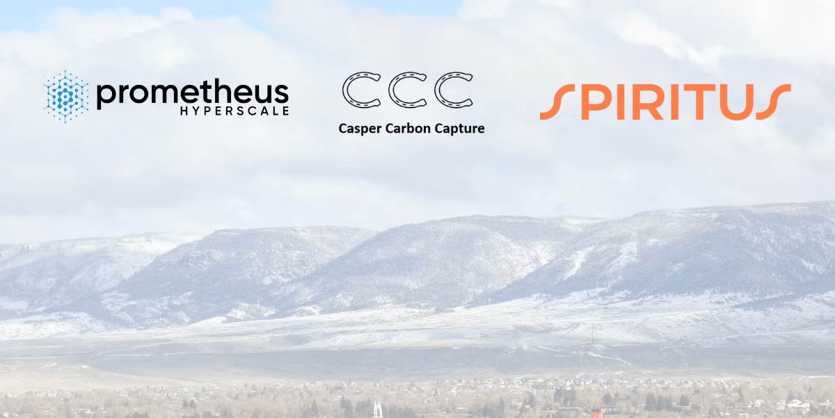  Prometheus Hyperscale, Spiritus, and Casper Carbon Capture Form Strategic Partnership for $500 Million Carbon-Negative Data Center Campus